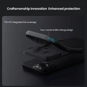 کاور نیلکین مدل CamShield Pro مناسب برای گوشی موبایل اپل iPhone 16 Pro Max