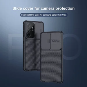 کاور نیلکین مدل CamSHield Pro مناسب برای گوشی موبایل سامسونگ Galaxy S21 Ultra