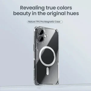کاور نیلکین مدل Nature TPU Pro Magnetic مناسب برای گوشی موبایل اپل iPhone 17