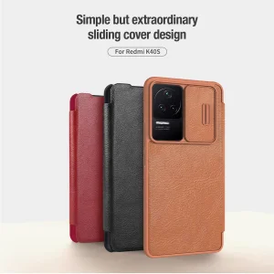 کیف کلاسوری نیلکین مدل Qin Pro Leather مناسب برای گوشی موبایل شیائومی Redmi K40S /Poco F4 5G