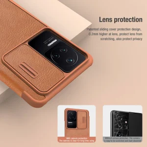 کیف کلاسوری نیلکین مدل Qin Pro Leather مناسب برای گوشی موبایل شیائومی Redmi K40S /Poco F4 5G