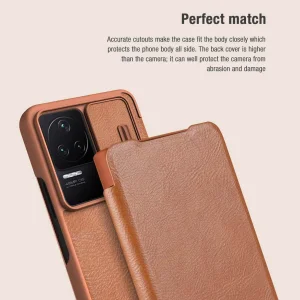 کیف کلاسوری نیلکین مدل Qin Pro Leather مناسب برای گوشی موبایل شیائومی Redmi K40S /Poco F4 5G