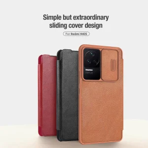 کیف کلاسوری نیلکین مدل Qin Pro Leather مناسب برای گوشی موبایل شیائومی Redmi K40S /Poco F4 5G