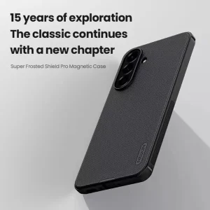 کاور نیلکین مدل Super Frosted Shield Pro Magnetic مناسب برای گوشی موبایل سامسونگ Galaxy A56 5G