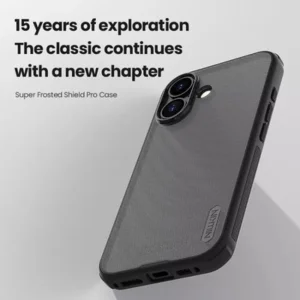 کاور نیلکین مدل Super Frosted Shield Transparent مناسب برای گوشی موبایل اپل iPhone 17