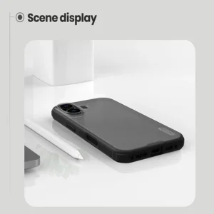 کاور نیلکین مدل Super Frosted Shield Transparent مناسب برای گوشی موبایل اپل iPhone 17