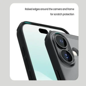کاور نیلکین مدل Super Frosted Shield Transparent مناسب برای گوشی موبایل اپل iPhone 17