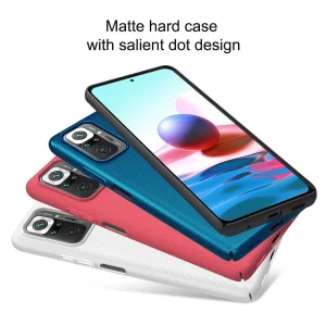 کاور نیلکین مدل Super Frosted Shield مناسب برای گوشی موبایل شیائومی Redmi Note 10 Pro / Redmi Note 10 Pro Max