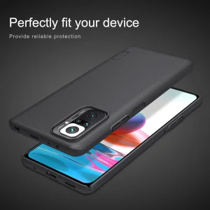 کاور نیلکین مدل Super Frosted Shield مناسب برای گوشی موبایل شیائومی Redmi Note 10 Pro / Redmi Note 10 Pro Max