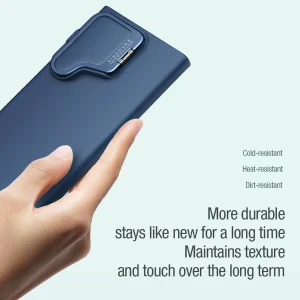 کاور نیلکین مدل CamShield Silky Prop Silicon مناسب برای گوشی موبایل سامسونگ Galaxy S24 Ultra