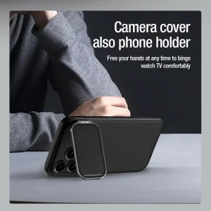کاور نیلکین مدل Camshield Prop Magnetic Transparent Lens Guard مناسب برای گوشی موبایل اپل iPhone 17 Pro Max