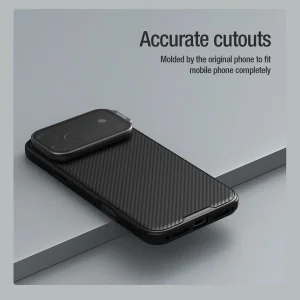 کاور نیلکین مدل Camshield Prop Magnetic Transparent Lens Guard مناسب برای گوشی موبایل اپل iPhone 17 Pro Max