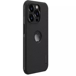 کاور نیلکین مدل  Frosted Shiled Pro LogoCut مناسب برای گوشی موبایل اپل IPhone 15 Pro Max