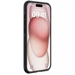 کاور نیلکین مدل  Frosted Shiled Pro LogoCut مناسب برای گوشی موبایل اپل IPhone 15 Pro Max