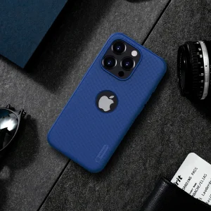 کاور نیلکین مدل  Frosted Shiled Pro LogoCut مناسب برای گوشی موبایل اپل IPhone 15 Pro Max