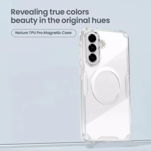 کاور نیلکین مدل Nature TPU Pro Magnetic مناسب برای گوشی موبایل سامسونگ Galaxy A57
