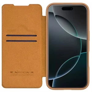 کیف کلاسوری نیلکین مدل Qin Pro Leather مناسب برای گوشی موبایل اپل iPhone 16 Pro Max