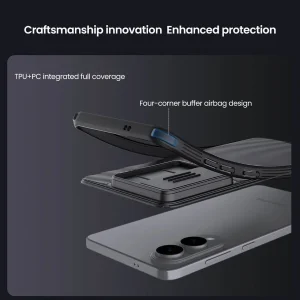 کاور نیلکین مدل CamShield Pro مناسب برای گوشی موبایل سامسونگ Galaxy S25 Edge