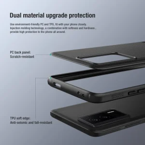 کاور نیلکین مدل Super Frosted Shield Pro مناسب برای گوشی موبایل شیائومی  Poco F5 Pro