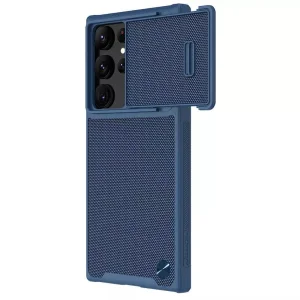 کاور نیلکین مدل Textured Fiber S Case مناسب برای گوشی موبایل سامسونگ Galaxy S23 Ultra