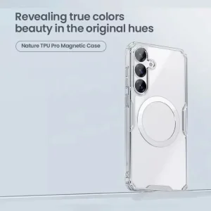 کاور نیلکین مدل Nature TPU Pro Magnetic مناسب برای گوشی موبایل سامسونگ  Galaxy S25 Plus