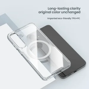 کاور نیلکین مدل Nature TPU Pro Magnetic مناسب برای گوشی موبایل سامسونگ  Galaxy S25 Plus