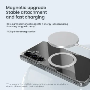 کاور نیلکین مدل Nature TPU Pro Magnetic مناسب برای گوشی موبایل سامسونگ  Galaxy S25 Plus