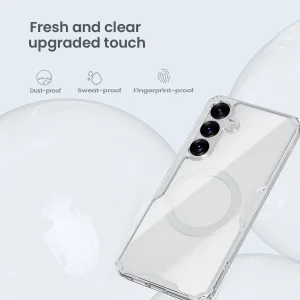 کاور نیلکین مدل Nature TPU Pro Magnetic مناسب برای گوشی موبایل سامسونگ  Galaxy S25 Plus