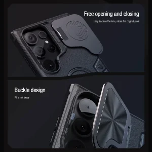 کاور نیلکین مدل CamShield Armor Prop مناسب برای گوشی موبایل سامسونگ Galaxy S25 Ultra
