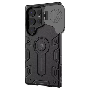 کاور نیلکین مدل CamShield Armor Prop مناسب برای گوشی موبایل سامسونگ Galaxy S25 Ultra