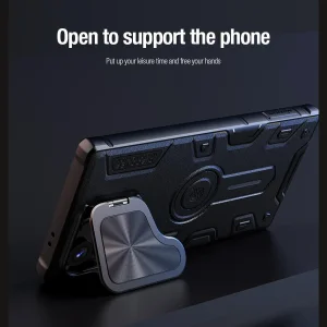 کاور نیلکین مدل CamShield Armor Prop مناسب برای گوشی موبایل سامسونگ Galaxy S25 Ultra