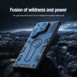 کاور نیلکین مدل CamShield Armor Prop مناسب برای گوشی موبایل سامسونگ Galaxy S25 Ultra