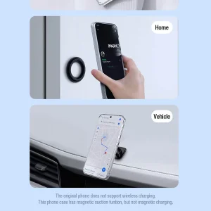 کاور نیلکین مدل Nature TPU Pro Magnetic مناسب برای گوشی موبایل سامسونگ Galaxy A55