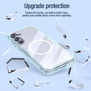 کاور نیلکین مدل Nature TPU Pro Magnetic مناسب برای گوشی موبایل سامسونگ Galaxy A55