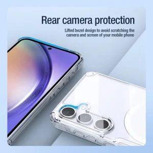 کاور نیلکین مدل Nature TPU Pro Magnetic مناسب برای گوشی موبایل سامسونگ Galaxy A55
