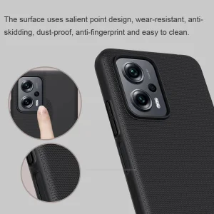 کاور نیلکین مدل Super Frosted Shield مناسب برای گوشی موبایل شیائومی Poco X4 GT 5G/Redmi Note 11T Pro/Redmi Note 11T Pro Plus/Redmi K50i 5G