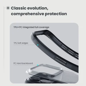 کاور نیلکین مدل Super Frosted Shield Transparent مناسب برای گوشی موبایل اپل iPhone 17 Pro Max