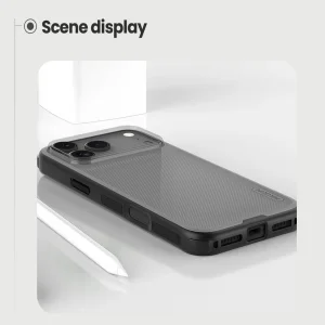 کاور نیلکین مدل Super Frosted Shield Transparent مناسب برای گوشی موبایل اپل iPhone 17 Pro Max