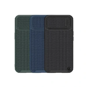 کاور نیلکین مدل Textured Fiber S Case مناسب برای گوشی موبایل اپل iPhone 14 Pro Max