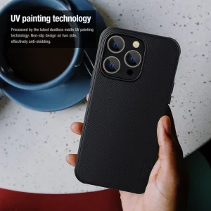 کاور نیلکین مدل Super Frosted Shield Pro مناسب برای گوشی موبایل اپل iPhone 15