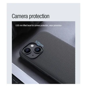 کاور نیلکین مدل Super Frosted Shield Pro مناسب برای گوشی موبایل اپل iPhone 15
