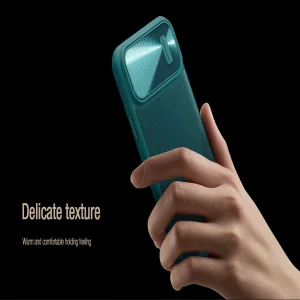 کاور نیلکین مدل CamShield Leather S Case مناسب برای گوشی موبایل اپل  iPhone 14 plus