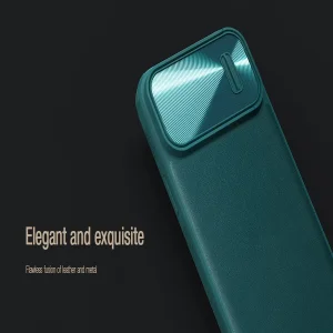 کاور نیلکین مدل CamShield Leather S Case مناسب برای گوشی موبایل اپل  iPhone 14 plus