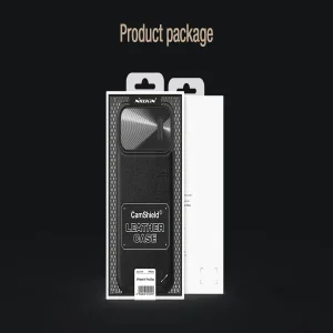 کاور نیلکین مدل CamShield Leather S Case مناسب برای گوشی موبایل اپل  iPhone 14 plus