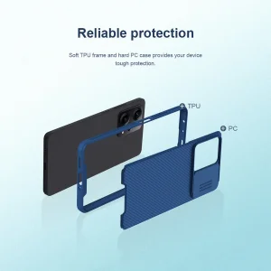کاور نیلکین مدل CAMSHLDPRO 5088 مناسب برای گوشی موبایل شیائومی Redmi Note 12 pro 5G / Mi Poco X5 Pro 5G
