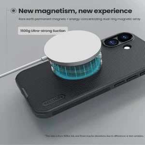 کاور نیلکین مدل Super Frosted Shield Pro Magnetic مناسب برای گوشی موبایل اپل iPhone 17