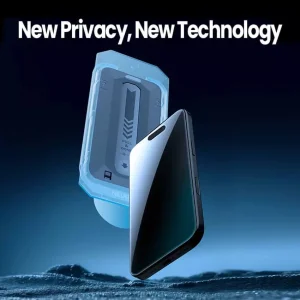 محافظ صفحه نمایش حریم شخصی نیلکین مدل Guardian-Pri مناسب برای گوشی موبایل اپل iPhone 17 Pro  به همراه کیت
