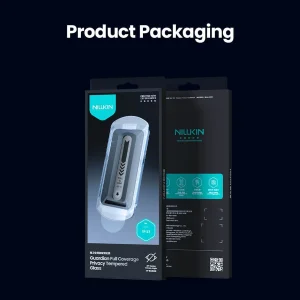 محافظ صفحه نمایش حریم شخصی نیلکین مدل Guardian-Pri مناسب برای گوشی موبایل اپل iPhone 17 Pro  به همراه کیت