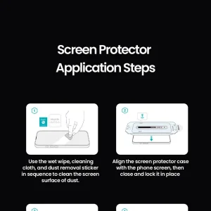 محافظ صفحه نمایش نیلکین مدل CP Plus Pro مناسب برای گوشی موبایل اپل iPhone 17 Pro max به همراه کیت نصب آسان