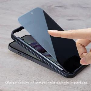 محافظ صفحه نمایش حریم شخصی نیلکین مدل Guardian مناسب برای گوشی موبایل اپل iPhone 14 Pro Max
